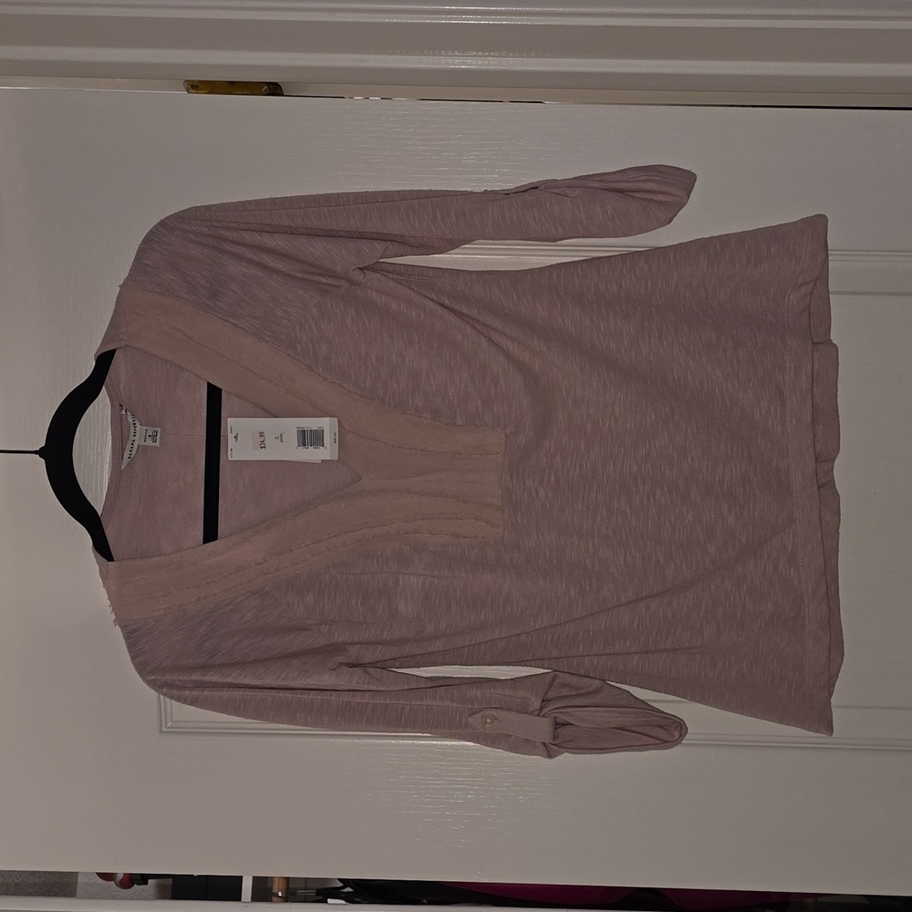 NWT BANANA REPUBLIC ROLL TAB TOP